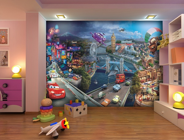 Fotomural Disney CARS WORLD 8-400