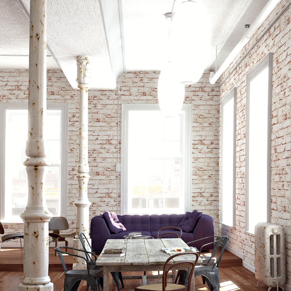 Papel de parede WOOD'N STONE 9078-13