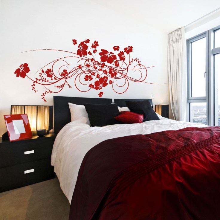 Vinil autocolante Decorativo Floral