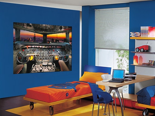 Mini Fotomural Plain Cabine FTM0809