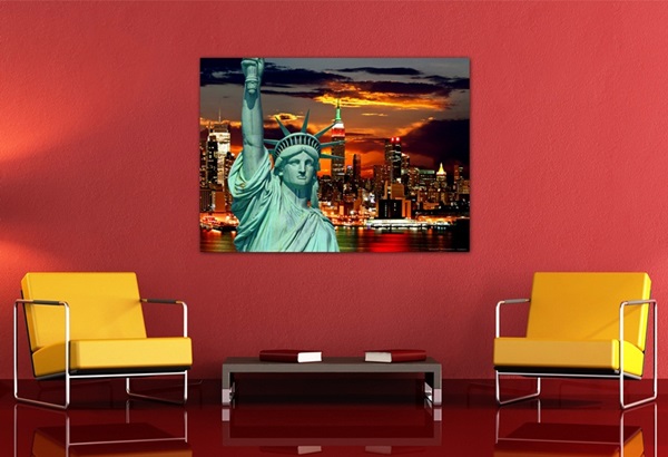 Mini Fotomural Sunset Liberty FTM0812