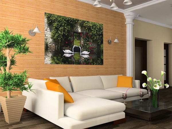 Mini Fotomural Swans FTM0811