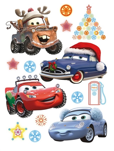 Sticker Disney Cars New Year DK_889