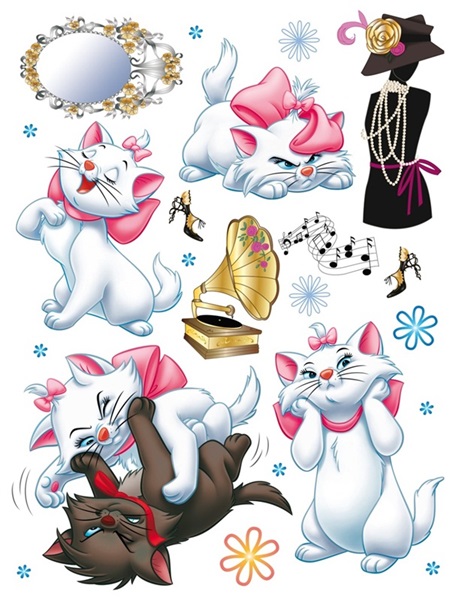 Sticker Disney Cats DK_1708