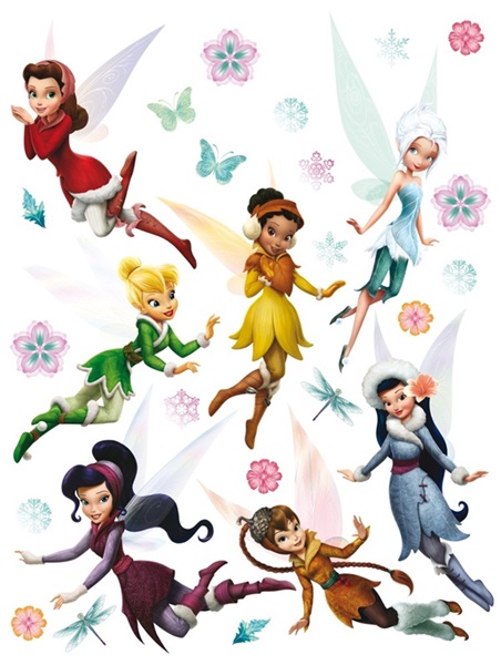 Sticker Disney Fairies DK_1707 Sticker Disney Fairies DK_1707