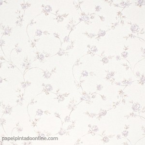Papel flores pequenas Ref 5824-09