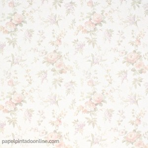 Papel flores pequenas Ref 5825-05