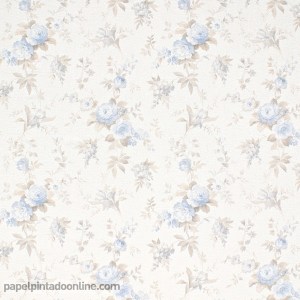 Papel flores pequenas Ref 5825-08