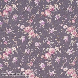 Papel flores pequenas Ref 5825-45