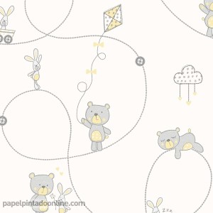 Papel Infantil Carousel Ref - DL21101