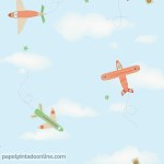 Papel Infantil Carousel Ref - DL21135