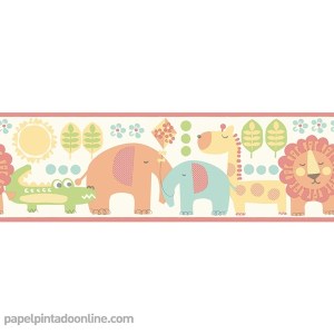 Papel Infantil Carousel Ref - DLB50074