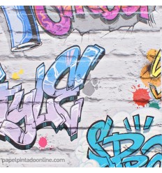 Papel de parede Tijolo Ref l17905