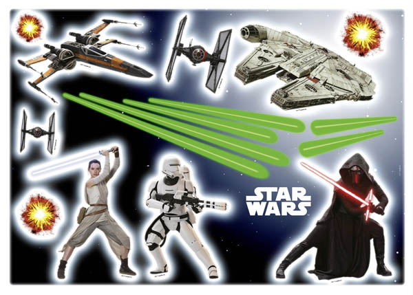 Autocolantes - 14029h star wars
