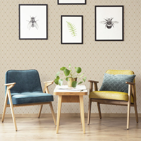Papel de parede geométrico ref: 949