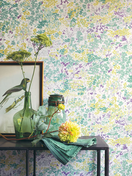 Papel de parede Colorido Florescence