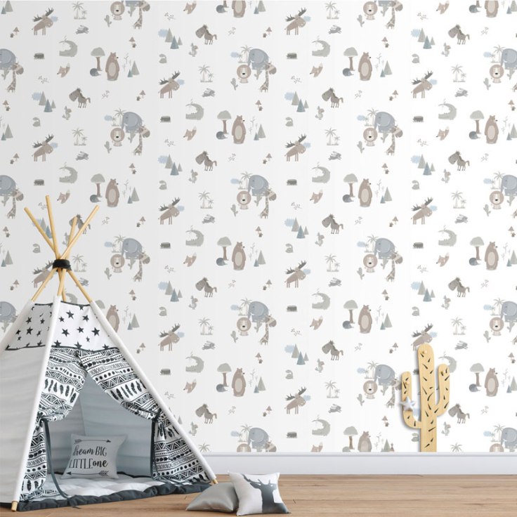 Papel de parede Animais Coleção Sambori