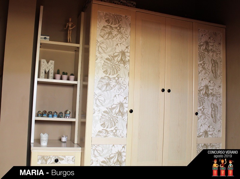 papel de parede flores e folhas 011