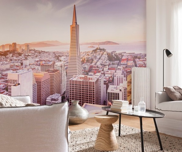 Fotomural CIdade São Francisco para decoração de parede