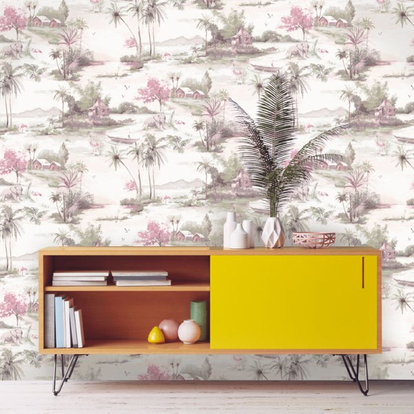 Papel de parede coleção glasshouse paisagem