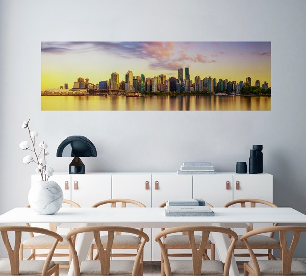 Fotomural panorâmico cidades Vancouver
