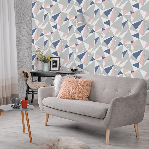 Papel de parede geométicorido