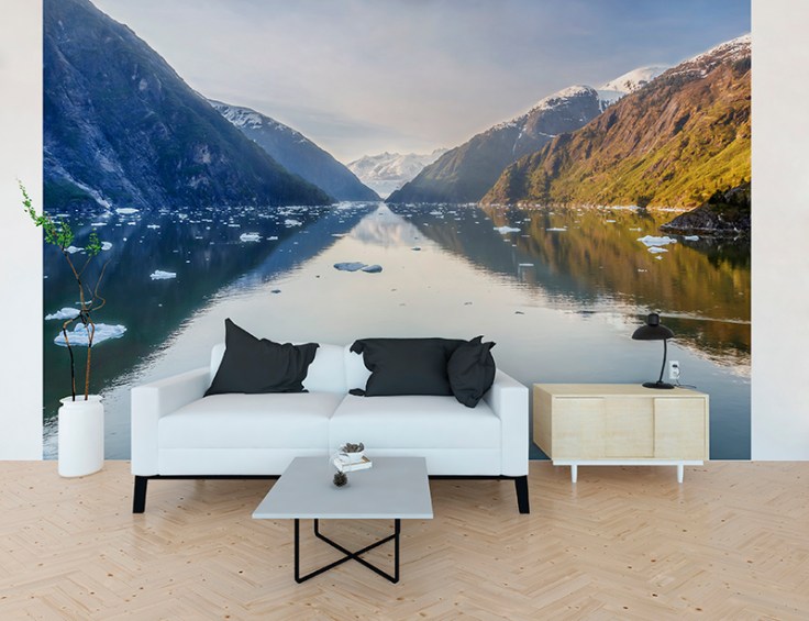 Fotomural paisagem de inverno