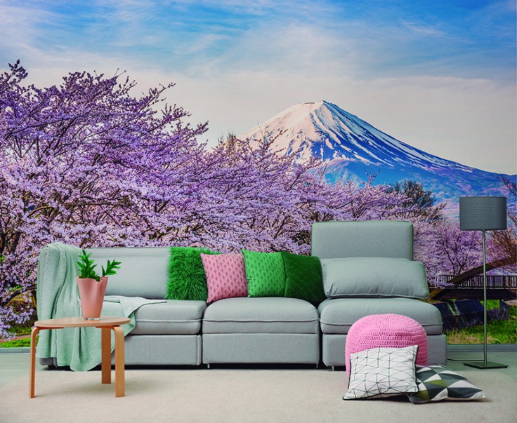 fotomural monte fuji