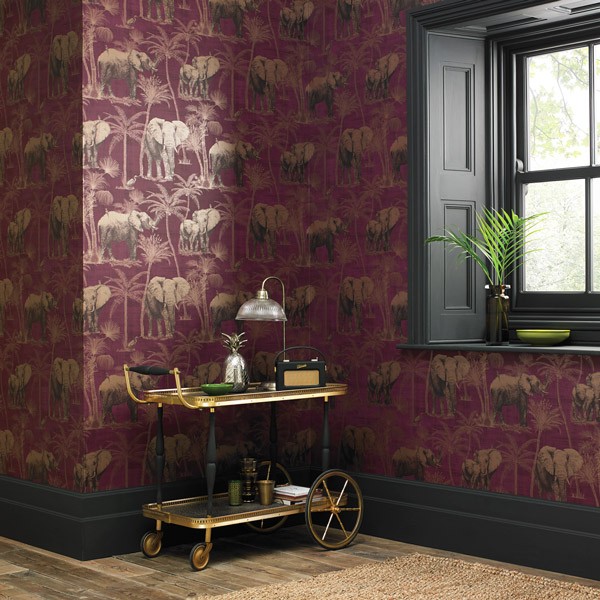 papel de parede journeys elefantes