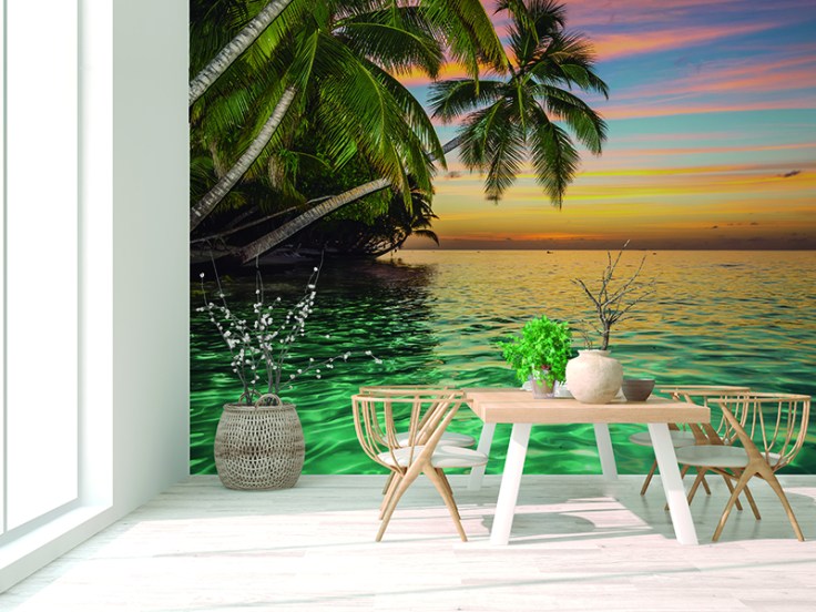 Fotomural paisagem de praia