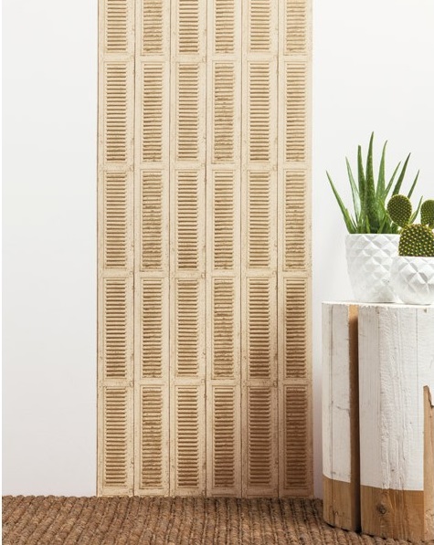 Papel de parede efeito especial porta