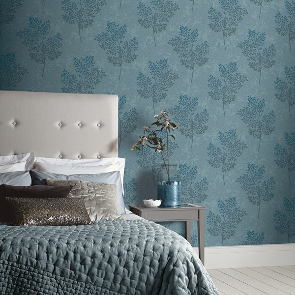 papel de parede folhas