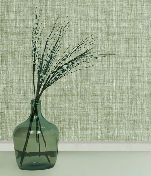 papel de parede vinilico liso verde amazzonia