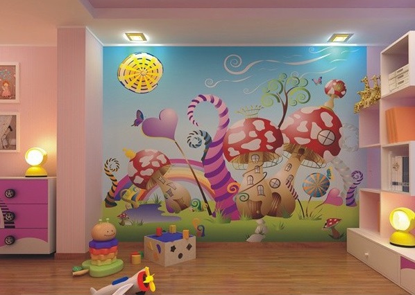 painel para parede de quarto infantil
