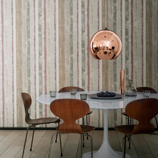 papel de parede riscas qualidade vinílico