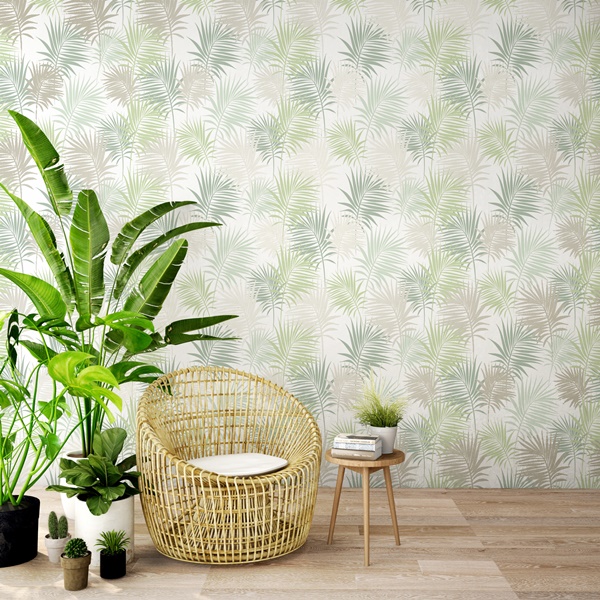 papel de parede tropicália